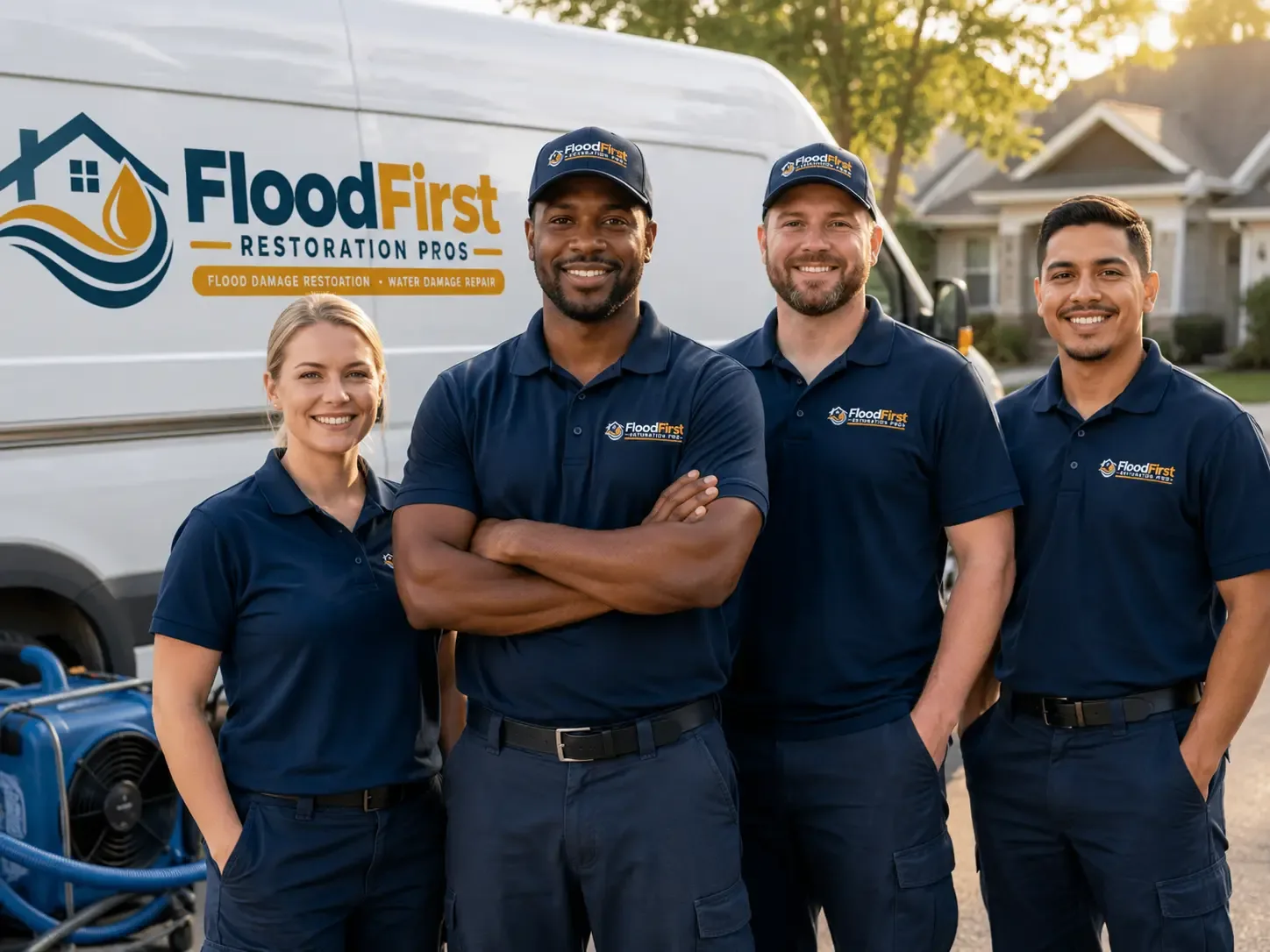 Flood Damage Restoration company in Winifrede, WV